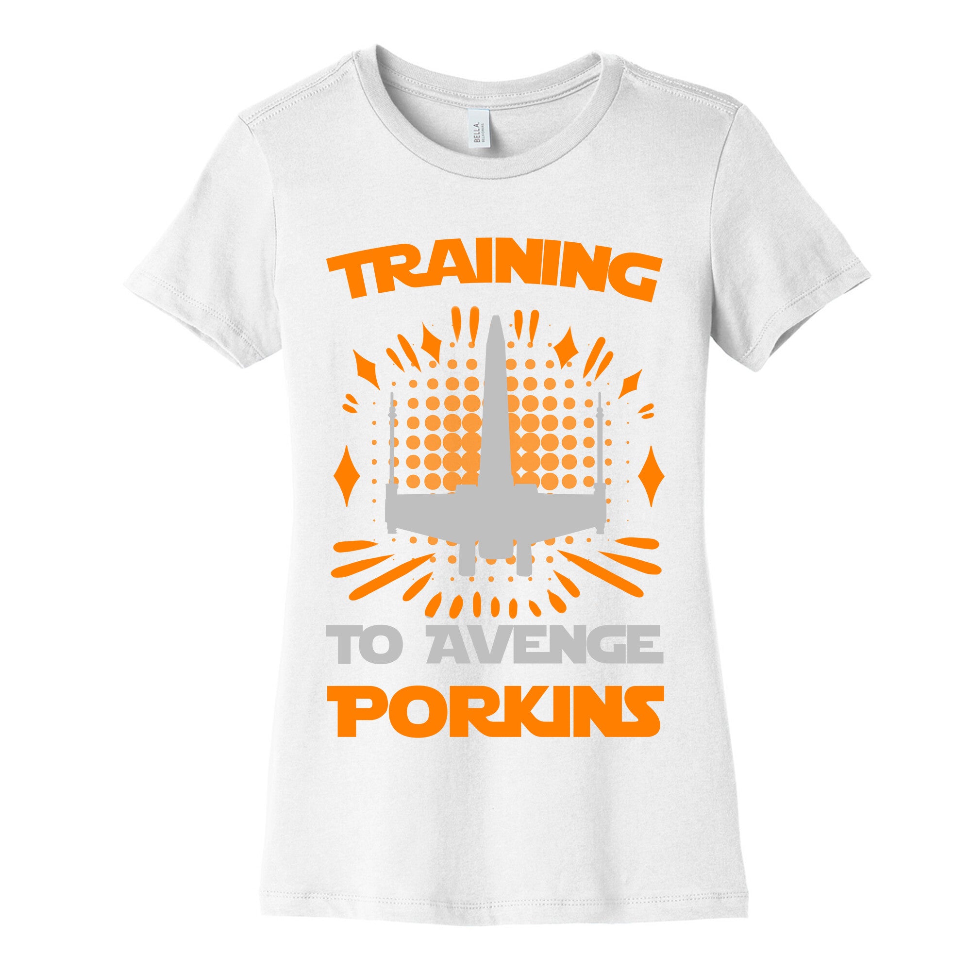 Training to Avenge Porkins Women's Cotton Tee